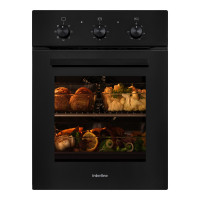 Духова електрична шафа INTERLINE OEG 170 MRN BB Чорний