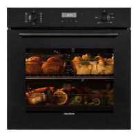 Духова електрична шафа INTERLINE OEG 731 ETH BA Чорний