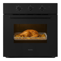 Духовой электрический шкаф INTERLINE OFG 383 MRG BA AirFry Черный