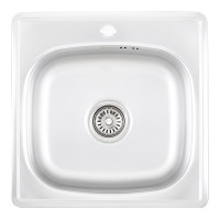 Кухонная мойка с нержавеющей стали Interline BRUT sateen