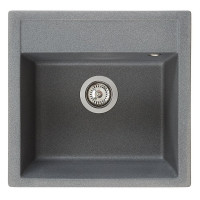 Каменная кухонная мойка INTERLINE BRUT grigio Серый
