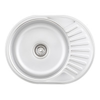 Кухонная мойка с нержавеющей стали Interline EVA sateen