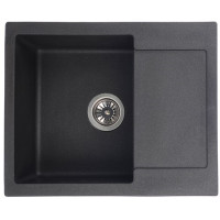 Кам'яна кухонна мийка INTERLINE POLO black Чорний