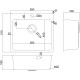 Кухонная мойка с нержавеющей стали INTERLINE ELEGANT Sateen PR