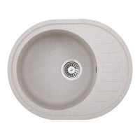 Каменная кухонная мойка INTERLINE EVA terra Бежевый