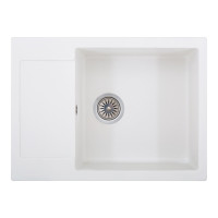Каменная кухонная мойка INTERLINE SPRING white Белый Каменная кухонная мойка INTERLINE SPRING white Белый