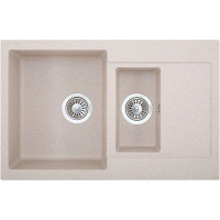 Каменная кухонная мойка INTERLINE STYLE avena Бежевый