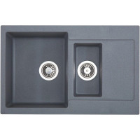 Каменная кухонная мойка INTERLINE STYLE grigio Серый