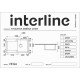 Кам'яна кухонна мийка INTERLINE VEGA black Чорний