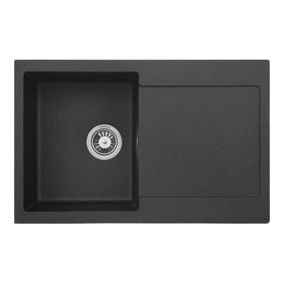 Кам'яна кухонна мийка INTERLINE VEGA black Чорний