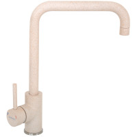 Кухонный каменный смеситель INTERLINE Loft new terra Бежевый