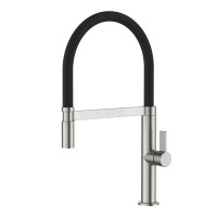 Кухонный смеситель INTERLINE Lixio Neo Inox Нержавеющая сталь