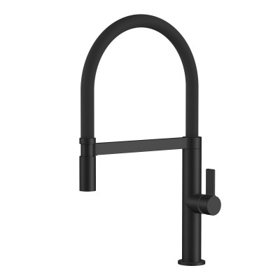 Кухонный смеситель INTERLINE Lixio Neo Maat Black Черный матовый