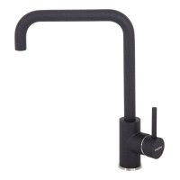 Кухонний кам'яний змішувач INTERLINE Loft new black Чорний