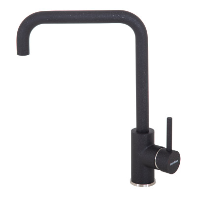 Кухонный каменный смеситель INTERLINE Loft new black Черный
