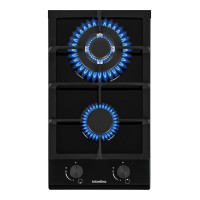 Газова варильна поверхня INTERLINE HGG 734 FGT BA Чорна
