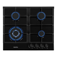 Газова варильна поверхня INTERLINE HGG 764 FGT BA Чорний