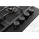 Газовая варочная поверхность INTERLINE HGG 964 FGT BH Nano Matte Черный матовый