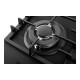 Газовая варочная поверхность INTERLINE HGG 964 FGT BH Nano Matte Черный матовый