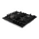 Газовая варочная поверхность INTERLINE HGG 964 FGT BH Nano Matte Черный матовый