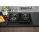 Газовая варочная поверхность INTERLINE HGG 964 FGT BH Nano Matte Черный матовый