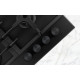 Газовая варочная поверхность INTERLINE HGG 964 FGT BH Nano Matte Черный матовый