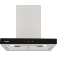 Пристінна кухонна витяжка Interline CUBA X/BL 60 TB/2/T Чорний Пристінна кухонна витяжка Interline CUBA X/BL 60 TB/2/T Чорний