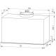 Встраиваемая кухонная вытяжка INTERLINE BOXGLASS BL A/60 PB/2/T Черная