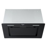 Вбудована кухонна витяжка INTERLINE SOLO ULTRA BK A/60/T Чорна