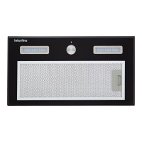 Вбудована кухонна витяжка INTERLINE STREET BL A/52 M/2/M Чорна