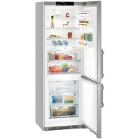 Комбінований холодильник з камерою BioFresh NoFrost Liebherr CBNef 5735 Нержавіюча сталь