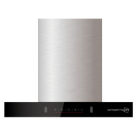 Пристінна кухонна витяжка SmartArt HT6026 Нержавіюча сталь чорне скло