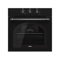 Духовой шкаф Teka HRB 6100 ATS Черная, ручки затемненное серебро