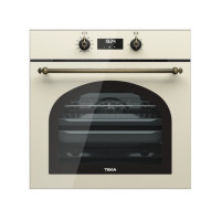 Духова електрична шафа Teka HRB 6400 VN Ваніль, ручки латунь (111010016) Духова електрична шафа Teka HRB 6400 VN Ваніль, ручки латунь (111010016)