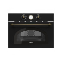 Мікрохвильова піч Teka MWR 32 BIA Чорна, ручки латунь