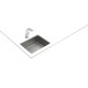 Кухонная мойка с нержавеющей стали Teka FLEXLINEA 50.40 Fortinox (115000062)