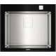 Кухонная мойка с нержавеющей стали Teka DIAMOND 1B BK полированная, черное стекло (115000075)
