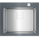 Кухонная мойка с нержавеющей стали Teka DIAMOND 1B ST полированная, стекло серый камень (115000076)