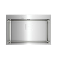 Кухонна мийка з нержавіючої сталі Teka FORLINEA 71.40 в рівень зі стільницею (115000052)