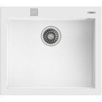 Кам'яна кухонна мийка Teka FORSQUARE 50.40 TG Ультра білий (115230009)