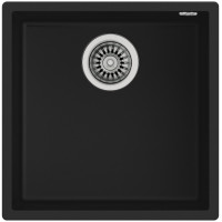 Кам'яна кухонна мийка Teka SQUARE 40.40 TG Чорний під стільницю (115230025)