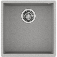 Каменная кухонная мойка Teka SQUARE 40.40 TG Серый камень под столешницу (115230026)
