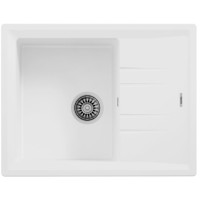 Каменная кухонная мойка Teka STONE 45 B-TG 1B 1D Белая (115330047)