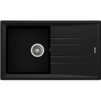 Каменная кухонная мойка Teka STONE 50 B-TG 1B 1D Черный металлик (115330017)