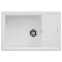 Каменная кухонная мойка Teka STONE 60 S-TG 1B 1D Белый (115330033)