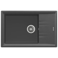 Кам'яна кухонна мийка Teka STONE 60 S-TG 1B 1D Графіт (115330034)