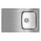 Кухонна мийка з нержавіючої сталі Teka UNIVERSE 45 1B 1D мікротекстура (115110016)