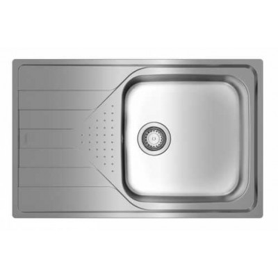 Кухонная мойка с нержавеющей стали Teka UNIVERSE 50 1B 1D MAX полированная (115110020)