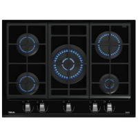 Газова варильна поверхня Teka GZC 75330 XBN Чорне скло (112570061)