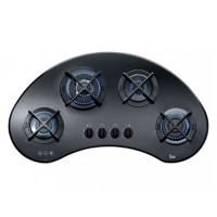 Газова варильна поверхня Teka VR 90 4G TR Чорне скло (10205279)